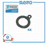 Kit 4 O-ring Coperchio Testa PIAGGIO PORTER MAXXI MULTITECH E4 2010