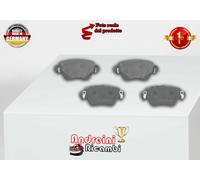 KIT 4 PASTICCHE FRENI POSTERIORI FORD MONDEO SW ST220 DAL 2002 -> 2007 605