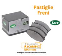 Kit 4 Pastiglie Freni Posteriori 500-PANDA-PUNTO=05P872