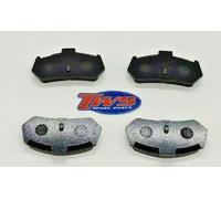 KIT 4 PASTIGLIE FRENI POSTERIORI PER FIAT 130 BERLINA COUPE' 2800 3200