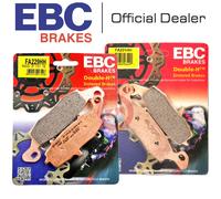KIT 4 PASTIGLIE FRENO ANTERIORE EBC HH SINTERIZZATE SUZUKI SV 650 1999-2011