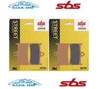 KIT 4 PASTIGLIE FRENO ANTERIORE SBS 634HS SINTER YAMAHA YZF R1 1000 2002-2003