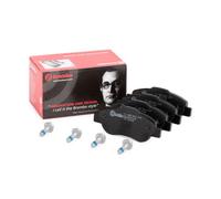 Kit 4 Pastiglie Freno Anteriori Adatte per FIAT PANDA 169 2003 BREMBO P 23 097