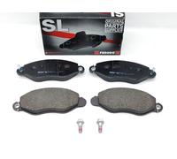KIT 4 PASTIGLIE FRENO ANTERIORI ADATTE PER FORD TRANSIT MK5 TOURNEO FC FERODO