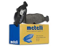 KIT 4 PASTIGLIE FRENO ANTERIORI OPEL ASTRA H METELLI CON SEGNALATORE ACUSTICO
