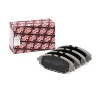 Ashika Pastiglie freno anteriori 50-W0-004, Kit 4 pezzi per Chevrolet/Daewoo/DR/Jeep