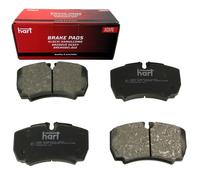 Kit 4 Pastiglie Freno Posteriori HART per IVECO DAILY IV Van
