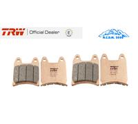 KIT 4 PASTIGLIE FRENO TRW ANTERIORE SINT APRILIA 1200 DORSODURO ABS 2012-2015