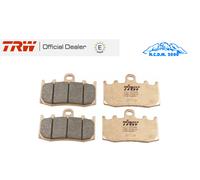 Set di pastiglie freno, freno a disco LUCAS TRW MCB748