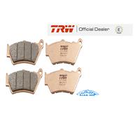 Set di pastiglie freno, freno a disco LUCAS TRW MCB671SV