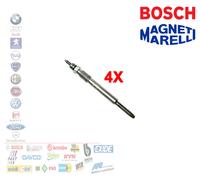 KIT 4 PEZZI CANDELETTA OPEL ASTRA COMBO CORSA C MERIVA ZAFIRA 1.7 BOSCH MARELLI