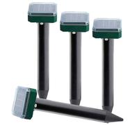 Kit 4 pezzi Dissuasore con funzione contro talpe, topi, rettili, arvicole, in...