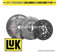 KIT 4 PEZZI FRIZIONE VOLANO BI-MASSA E CUSCINETTO LUK PER VW GOLF 4 IV 1.9 TDI