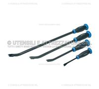 KIT 4 PEZZI LEVE con MANICO A BATTERE e PROTEZIONE per MANO