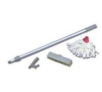 KIT 4 PEZZI MEZZO MARINAIO SPAZZOLONE E FRATTAZZO ACCESSORI PULIZIA MANUTENZIONE