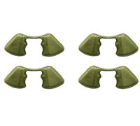 KIT 4 PEZZI PARASTRAPPI RUCK IN GOMMA NINJA ZX-6R 636 2016