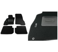 Bottari 39020 Set Tappeti Auto su Misura in Moquette, Nero, 4 Pezzi