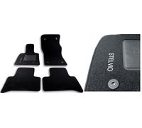 KIT 4 PEZZI TAPPETI TAPPETINI MOQUETTE PER ALFA ROMEO STELVIO 18>