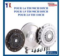 Kit 4 Pezzi Volante Motore Rigido Per Audi A3 Golf Leon Octavia 1.6 TDI 835035