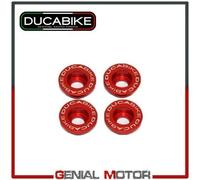 Kit 4 Piattellini Frizione Olio Rosso 4P04A Ducabike Ducati Diavel Fl 1200 2017