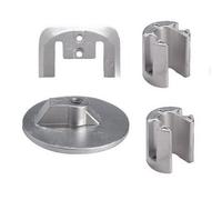 KIT 4 PZ BRAVO II/III IN MAGNESIO COMPATIBILI MERCRUISER ACCESSORI BARCA NAUTIC