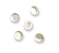 KIT 4 Pz. PARACOLPI TONDI PER COPRIVASO SEDILE WC GOMMINI D. 23x8 H mm CON PERNO