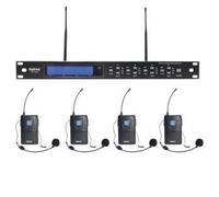 Kit 4 Radiomicrofono UHF Bodypack Con Archetto Karma - SET 8042LAV