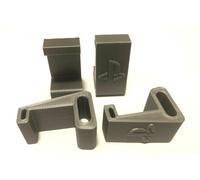 KIT 4 RIALZI 3D 2 CM SUPPORTO RAFFREDDAMENTO SONY PLAYSTATION PS4 PRO,SLIM,FAT