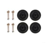 Kit 4 Ruote per Toro 103-3168 103-4051 Kit 4 Ruote per Toro 103-3168(2pcs) | Compatibilità per exmark per toro, previene danni al prato, finitura per professionale, metallo resistente