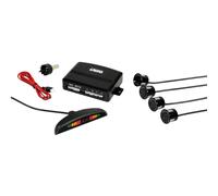 SET 4 SENSORI DI PARCHEGGIO POSTERIORI NERI CON DISPLAY DIGITALE PER AUTO LAMPA