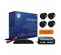 KIT 4 SENSORI DI PARCHEGGIO M-TECH CON DISPLAY PROGRESSIVO 40 KHZ COLORE NERO