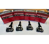 KIT 4 SENSORI Pressione pneumatici TPMS configurato SMART VALVOLA GOMMA
