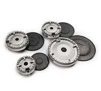 Kit 4 Spartifiamma + Cappellotti Piano Cottura Ariston Indesit Nardi = C00082831