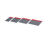 Kit 4 spatole giapponesi in plastica varie misure