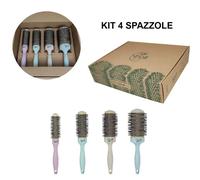 Kit 4 Spazzole NHair 4 spazzole misure 25 34 44 52