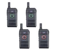 Kit 4 stazioni radio portatili PNI PMR R10 PRO, 446 MHz, 0,5 W, 16 canali programmabili, 16 PMR e 50 toni CTCSS e 104 DCS, monitor, scansione