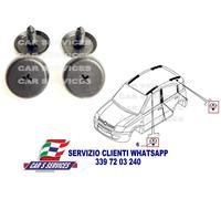 KIT 4 TAPPI CANALINE TETTO A VITE PER FIAT PANDA 169 DAL 2003 AL 2012 FIAT DOBLO