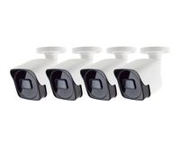 Kit 4 Telecamere 2MPX bullet 4 IN 1 3.6 mm IP66 AHD TVI CVI CVBS metallo