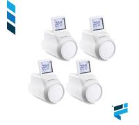 Kit 4 valvole termostatiche wifi wireless EVOHOME HONEYWELL HR92WE per radiatori