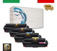 KIT 4 Toner CF410X-3X compatibile HP PRO M452NW M452DN M477FNW M477FDN M477FDW