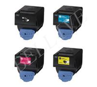 KIT 4 Toner Colore Compatibile per CANON C-EXV21 iR C2880 iR C3380 iR C2380i BL