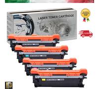KIT 4 TONER COMPATIBILE PER HP ENTERPRICE CE400X-3A M551 M551N M551D M575 M575F