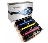 Kit 4 Toner compatibili per HP LaserJet Pro M476DN M476DW - CF380-81-82-83