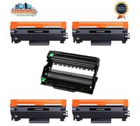 Kit 4 Toner Compatibili TN2420 + Drum DR2400 Brother TN2410 DR2400