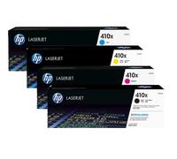 Kit 4 Toner HP Originali 410X CF410X CF411X CF412X CF413X Alta Capacità