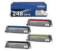 KIT 4 TONER ORIGINALI Brother TN248 MFC L3740 DCP L3560CDW HL L3240CDW