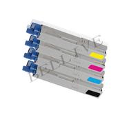 KIT 4 Toner per OKI C3300 C3300n C3400n C3450n C3600n 43459329 9330 9331 9332