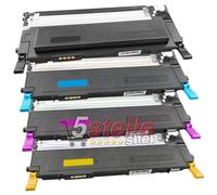 KIT 4 TONER PER SAMSUNG CLP-310 315 CLX-3170 3170FN 3175 3175N 3175FN 3175FW