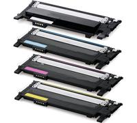 KIT 4 TONER PER SAMSUNG CLT-406 CLP 360 365 365/W CLX 3300 3305 FN K406 Y406