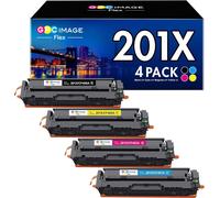 KIT 4 Toner XXL per HP 201A 201X CF400X CF400A Color LaserJet Pro MFP M277dw ecc